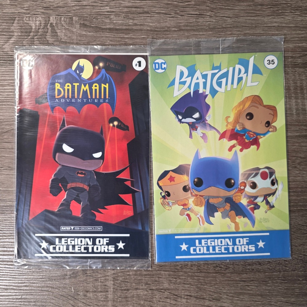 DC Comics Legion of Collectors Funko Variant Batman Adventures 1 Batgirl 35 Lot